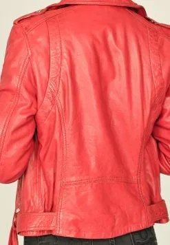 Mustang Leren Jassen Tussenjas 31020254 Dames Rood -Mustang Verkoop 695de13cd577991f50ee3558ee900b0f