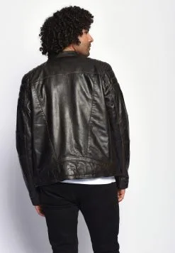 Mustang Leren Jassen Tussenjas Whyte Heren Bruin / Donkerbruin -Mustang Verkoop 6b42f3e2535fa78079168da9779ba800