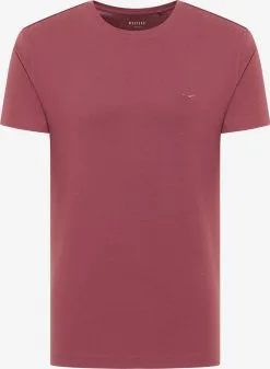 Mustang T-shirts Shirt Heren Bourgogne