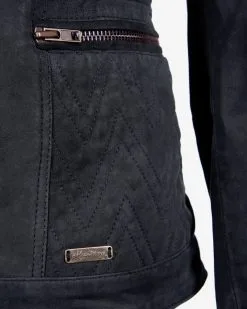 Mustang Leren Jassen Tussenjas Tabay Dames Blauw / Donkerblauw -Mustang Verkoop 6e2bad904d386aa08da5d47f606febda