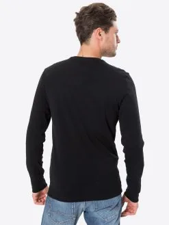 Mustang Longsleeves Shirt Anton Heren Zwart -Mustang Verkoop 6ebb1280f4ba3f2fdd2f7569b4376747