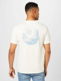 Mustang T-shirts Shirt Alex Heren Wolwit -Mustang Verkoop 705b82936811e39a14ec2b15148ad3bf