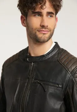 Mustang Leren Jassen Tussenjas Heren Chocoladebruin / Sepia -Mustang Verkoop 7332f1c3efc995ac9ef0f0f11f652ab7