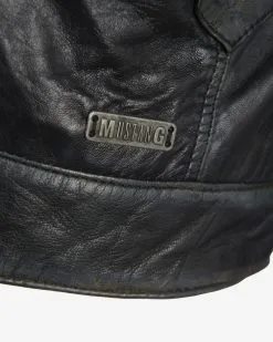 Mustang Leren Jassen Tussenjas Whyte Heren Zwart -Mustang Verkoop 7496a0f34e64b8e1ebb2c8b72ea44d62