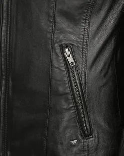 Mustang Leren Jassen Tussenjas Cat Dames Zwart -Mustang Verkoop 79bd2f0bd41d6300d0e1cb8ddb2268ab