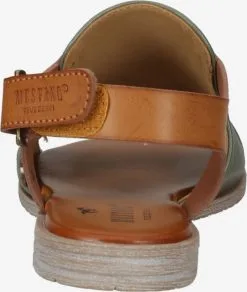 Mustang Sandalen & Slippers Sandaal Dames Kaki -Mustang Verkoop 7b7669d05a73db1f34438160a7a495e6