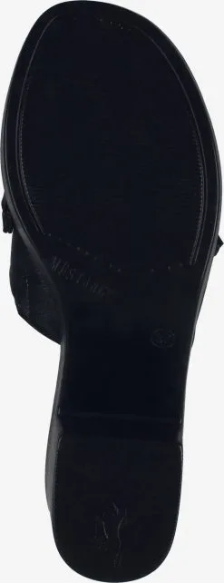 Mustang Sandalen Met Hak Muiltjes Dames Zwart -Mustang Verkoop 7ba76b06cbe1c92e7f1d585d06c5d99e