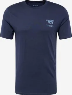 Mustang T-shirts Shirt Alex Heren Navy