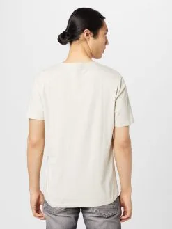 Mustang T-shirts Shirt Alex Heren Greige -Mustang Verkoop 845d36756e3d0155bc98a7e014d2871d