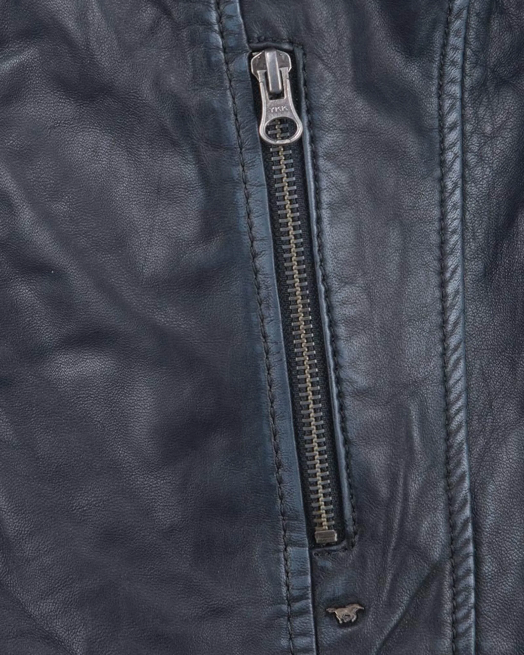 Mustang Leren Jassen Tussenjas Americana Dames Kobaltblauw 7 Mustang Leren Jassen Tussenjas Americana Dames Kobaltblauw - Afbeelding 5