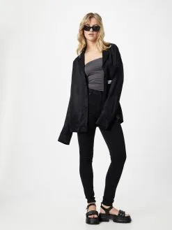 Mustang Jeans Skinny Jeans Georgia Dames Zwart -Mustang Verkoop 877fa159e915ef296e0b99173ba29496