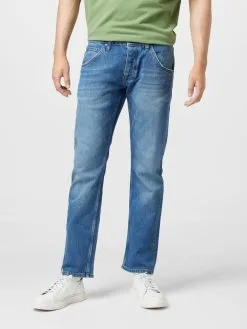 Mustang Straight Regular Jeans Michigan Heren Blauw -Mustang Verkoop 8902eccb2f09d308557aa188c657d1d0