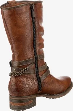 Mustang Klassieke Laarzen Laarzen Dames Cognac -Mustang Verkoop 8a19b1bcbacf7667f90f087daeb87b2b