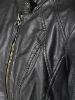 Mustang Leren Jassen Tussenjas Blanca Dames Zwart -Mustang Verkoop 8b02bb1032b6e17f888142fdb7deeef5