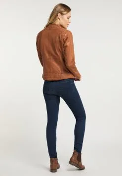 Mustang Leren Jassen Tussenjas Amilia Dames Cognac -Mustang Verkoop 9049a34bb9cfe969142367979f6f965b