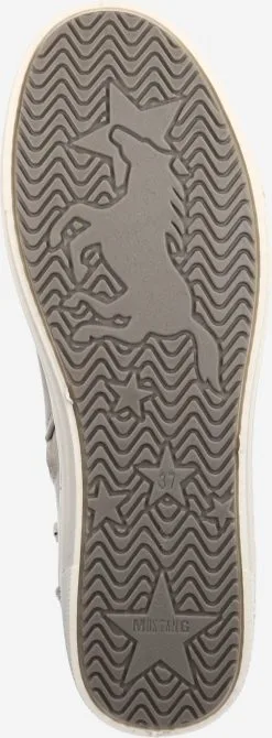 Mustang Hoge Sneakers Sneakers Hoog Dames Lichtgrijs -Mustang Verkoop 9090f81499bd4b8f57f0e4dfa9e11acb