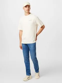 Mustang T-shirts Shirt Aidan Heren Ivoor -Mustang Verkoop 9409e10f454835dfded8b442d92e87e0