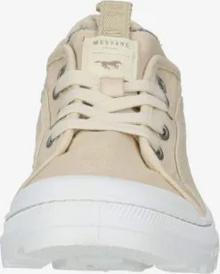 Mustang Veterschoenen Veterschoen Dames Lichtbeige -Mustang Verkoop 961d973f6077474529192b99216df78a