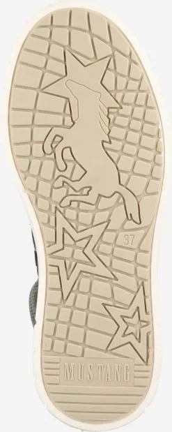 Mustang Hoge Sneakers Sneakers Hoog Dames Olijfgroen -Mustang Verkoop 96ecaedb61906bf0afb8b0bda717589d