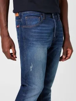 Mustang Straight Regular Jeans Heren Blauw -Mustang Verkoop 99545cf6dbf3a90255e98776890beb12