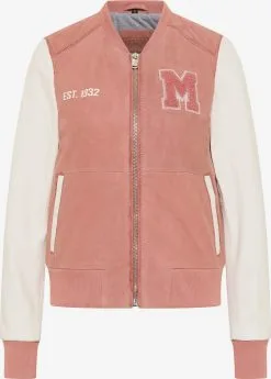 Mustang Leren Jassen Tussenjas Dames Oudroze