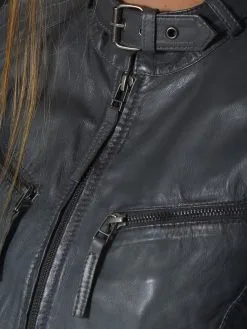 Mustang Leren Jassen Tussenjas Ryana Dames Donkergrijs -Mustang Verkoop a0615b470da89b18c229c2d0ee2db249