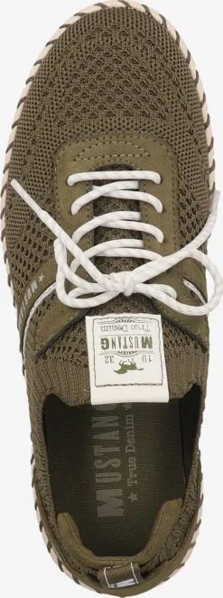 Mustang Fashion Sneakers Sneakers Laag Dames Groen -Mustang Verkoop a0ec9170c4f0621a938a2b2846d104b1