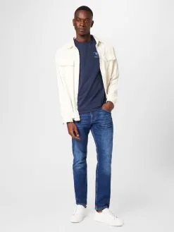 Mustang T-shirts Shirt Alex Heren Navy -Mustang Verkoop a110a3c426e8e2de63880d2492db6fc8