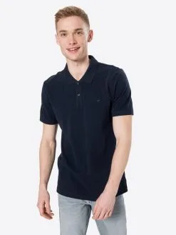 Mustang Polos Shirt Heren Donkerblauw -Mustang Verkoop a3a5f991a36fd77fbe22ca521f7c6dc0