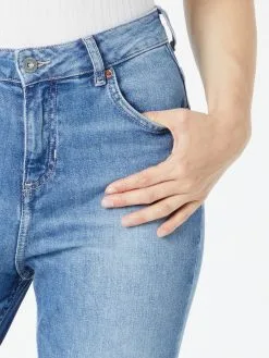 Mustang Mom Jeans Tapered Jeans Charlotte Dames Blauw -Mustang Verkoop a79060788f45588b528ed128cb785252