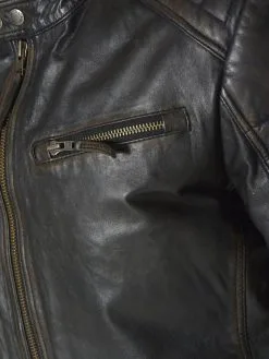 Mustang Leren Jassen Tussenjas Patrick-B Heren Bruin -Mustang Verkoop a7bf211371627a4e355b5c594e56667c