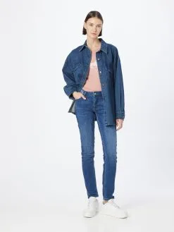 Mustang Jeans Slimfit Jeans Sissy Dames Blauw -Mustang Verkoop abc120ceed5a90327f7edb42191828bc