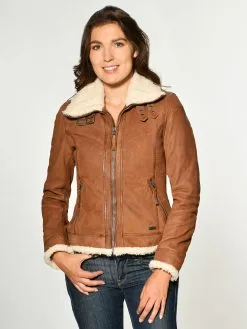 Mustang Leren Jassen Tussenjas Lovells Dames Bruin -Mustang Verkoop aec4a47340ae15b0697f54ba245c2d2b