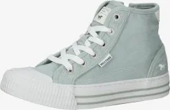 Mustang Hoge Sneakers Sneakers Hoog Dames Mintgroen