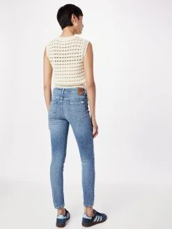 Mustang Jeans Skinny Jeans Shelby Dames Blauw -Mustang Verkoop b25f8058076d69f9e31eaca3c97c1ae0