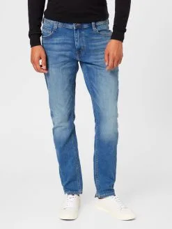 Mustang Straight Regular Jeans OREGON Heren Blauw -Mustang Verkoop b304328cd3d2cc28034220f4a9ee0a6d