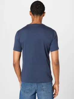 Mustang T-shirts Shirt Alex Heren Donkerblauw -Mustang Verkoop b5b8e29341eb00adf67888630c1a284d