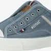 Mustang Slip-on Sneakers Slip-on Dames Duifblauw