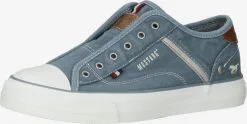 Mustang Slip-on Sneakers Slip-on Dames Duifblauw