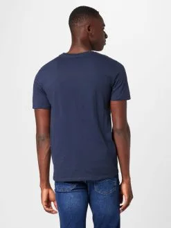 Mustang T-shirts Shirt Alex Heren Navy -Mustang Verkoop b70a4b22818d10524948253a37e441fe