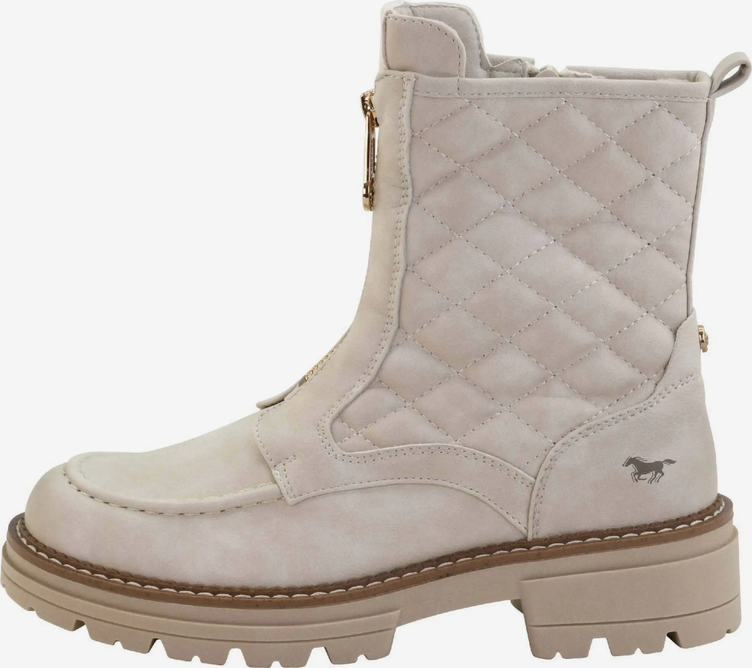 Mustang Klassieke Enkellaarsjes Enkellaarsjes 1437501 Dames Beige 4 Mustang Klassieke Enkellaarsjes Enkellaarsjes 1437501 Dames Beige - Afbeelding 2