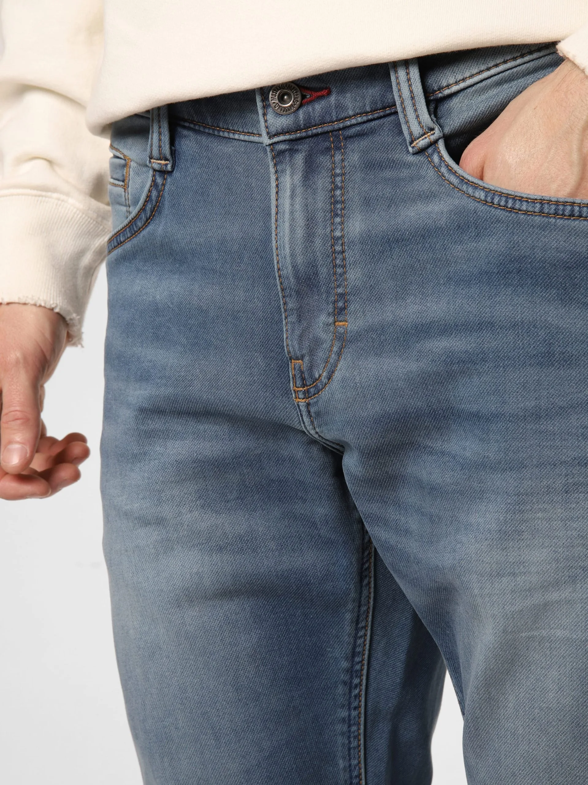 Mustang Jeans Slimfit Jeans Oregon Heren Blauw 6 Mustang Jeans Slimfit Jeans Oregon Heren Blauw - Afbeelding 4