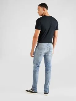 Mustang Jeans Slimfit Jeans VEGAS Heren Blauw -Mustang Verkoop bf5178e621addcac274bb02ac0f0eaed