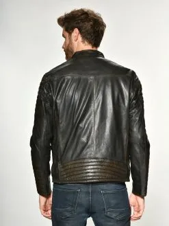 Mustang Leren Jassen Tussenjas Garry Heren Kastanjebruin -Mustang Verkoop c05b44534529c56e0464bc7ab60ca44f