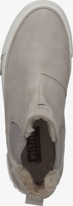 Mustang Enkellaarsjes Chelsea Boots Dames Lichtbeige -Mustang Verkoop c16e0e2020f5b4b10267857875836d1b