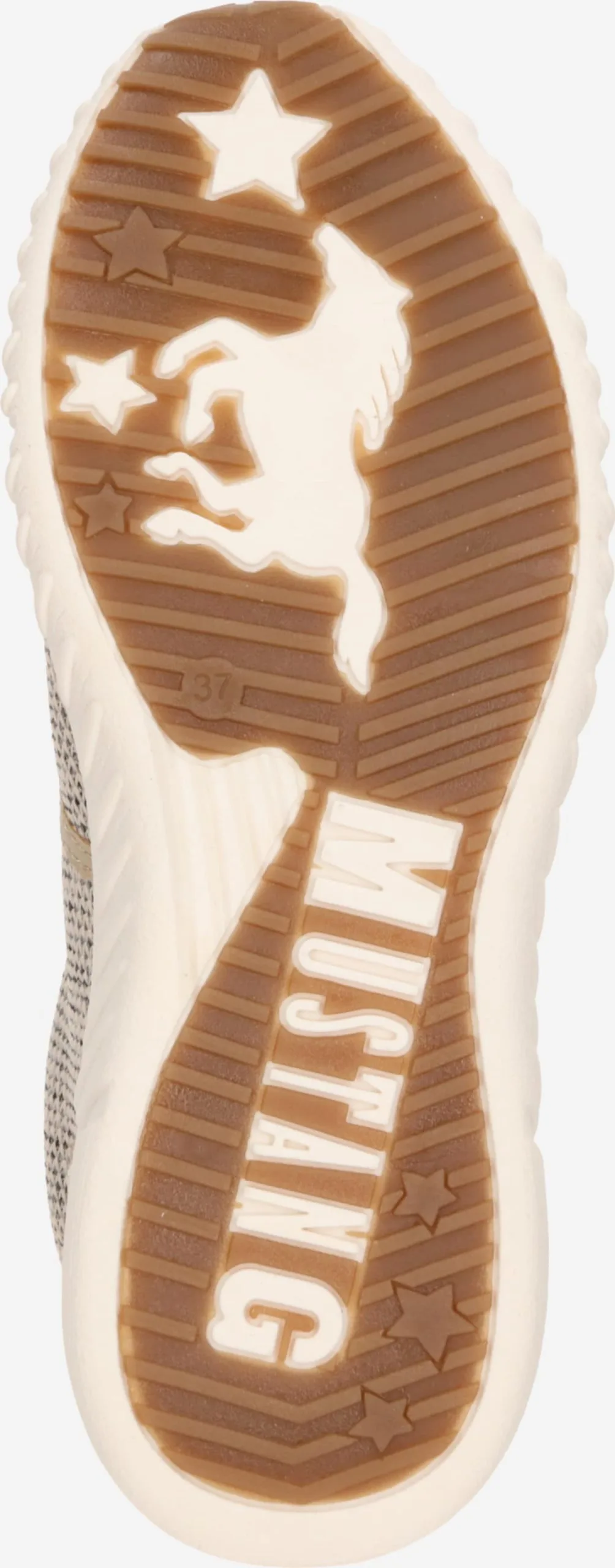 Mustang Fashion Sneakers Sneakers Laag Dames Beige / Grijs 5 Mustang Fashion Sneakers Sneakers Laag Dames Beige / Grijs - Afbeelding 3