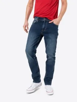 Mustang Straight Regular Jeans Washington Heren Donkerblauw -Mustang Verkoop ca854f60a5566232a277e238139cf685
