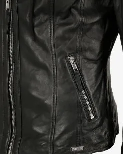 Mustang Leren Jassen Tussenjas Dames Zwart -Mustang Verkoop cc67d2fc21dcdce8efd1249b32223a3b