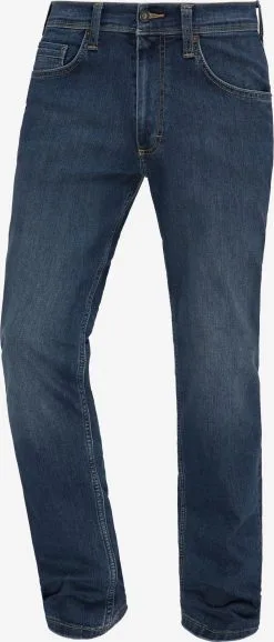 Mustang Straight Regular Jeans Washington Heren Donkerblauw -Mustang Verkoop cd83352102e7c8490d6e4c201cce8b5a