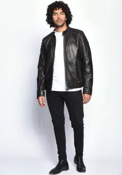 Mustang Leren Jassen Tussenjas Whyte Heren Bruin / Donkerbruin -Mustang Verkoop ceb5f77cff5f1e9cc2d7c8a2c5d61118